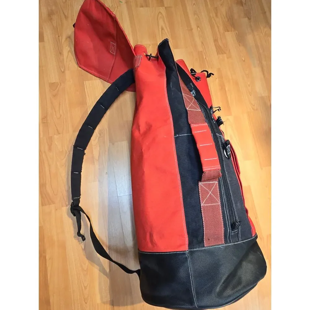 Marlbolo Camper Bag Vintage Red Cigarette Backpack
